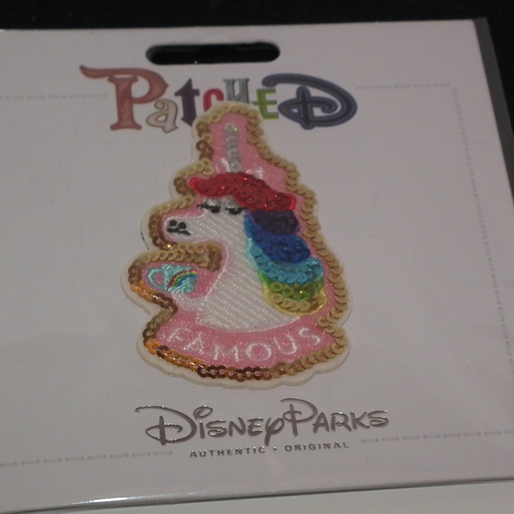 FAMOUS UNICORN FROM DISNEY PARKS PATCH